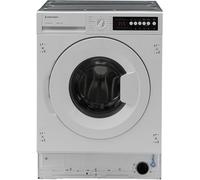 White Knight ATBIWM814W Integrated 8kg 1400 Spin Washing Machine D Rat