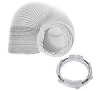 White Knight/Crosslee Tumble Dryer Vent Hose Condenser Adaptor Kit (Extra Long 6m / 4")