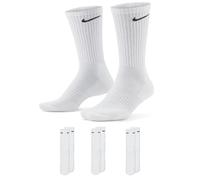 (White, L (UK 8-11)) NIKE Mens Cushion Crew Training Socks 3 Pairs