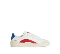 White Lace-Up Trainers Round Toe- male- Dsquared2- Sneakers- Multicolor- 11 UK- Shoes 11 UK