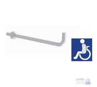 White Lacquered Stainless Steel Paper Towel Holder For Folding Bar 051159 cm.12