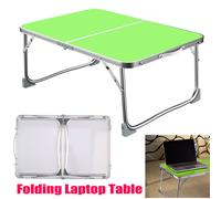 (White) Laptop Table Bed Table Foldable Mini Bed Desks for Computer Notebook Writing Study Table on Sofa Couch 60x40cm