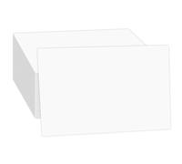 White Large Index Cards 6x9 Cardstock, Goefun 80lb Thick Printer Paper, 100 Pack Big Notecards Blank for Menus, Party Invitations, Greetings, Flash Cards, DIYs
