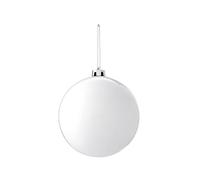 White Large Shatterproof Bauble