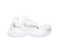 White Leather Low Top Trainers with Logo, female, Versace, Sneakers, White, 5 UK, Shoes 5 UK