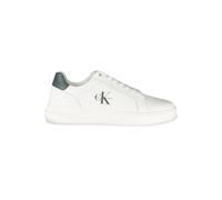 White Leather Men Sneaker - male - Calvin Klein - Sneakers - White - 11 UK - Shoes 11 UK