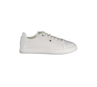 White Leather Sneaker - male - Tommy Hilfiger - Sneakers - White - 8 UK - Shoes 8 UK