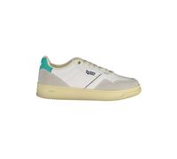 White Leather Sports Sneaker with Logo - female - GAS - Sneakers - Multicolor - 3 UK - Shoes 3 UK