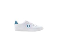 White Leather Tennis Trainers - male - Fred Perry - Sneakers - White - 10 UK - Shoes 10 UK