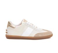 White Leather Trainers Ss25- female- Tod's- Sneakers- Beige- 7 UK- Shoes 7 UK