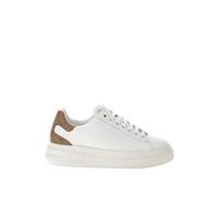 White Leather Trainers with 4G Logo - female - Guess - Sneakers - White - 3 UK - Shoes 3 UK