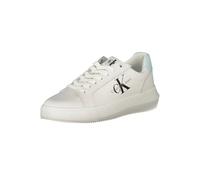 White Leather Women Sneaker - female - Calvin Klein - Sneakers - White - 5 UK - Shoes 5 UK