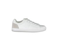White Leather Women Sneaker - female - Napapijri - Sneakers - White - 4 UK - Shoes 4 UK