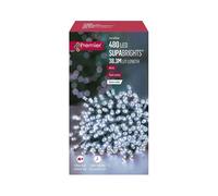 PREMIER Supabrights 480 White LED String Lights with Timer - 38.3 m