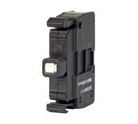 White LED Panel Mount Indicator With Cage Clamp - 216575