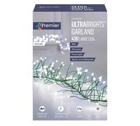 White LED Pin Lights Christmas Ultrabrights 430 2.7m Plug Indoor Outdoor Green