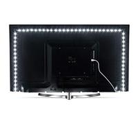 White Led Strip Lights, ViLSOM 3M/9.84Ft 6000K Daylight White 5V LED Tape Lights,SMD 2835 LEDs USB Powered TV Led Backlight for 46-65 inch TV