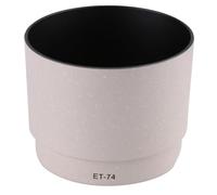 White Lens Hood ET74 ET-74, For Canon EF 70-200mm F/4L IS USM Lens Bayonet Mount