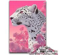 White Leopard JigsawPuzzle 2000 Pieces for Adults,Challenging To Complete But Fun And Humorous Unique Home Decor And Gifts (70X100cm)