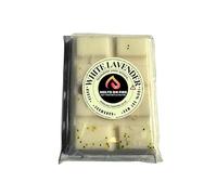 White Levender Wax Melts - Snap Bars - Soy Wax Melts 25g - Highly Scented for Oil Burner - Vegan & Cruelty Free - Soy Wax - Home Fragrance