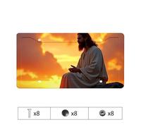 White License Plate Frame Jesus In The Sunset Reflection License Plate Girly License Plate Frames License Plate Frames Fo