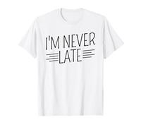 White Lie Party - I'M Never Late T-Shirt