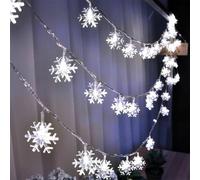 (White Light) 6M Battery Power LED String Fairy Lights Xmas Waterproof Outdoor Garden Decor UK