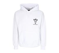 White Lightweight Hooded Sweatshirt with Drawstring - male - Propaganda - Hoodies - White - XS - Sweatshirts & Hoodies XS