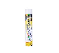 White Line Marker - Spray Paint for Football Pitch, Car Parks, Floors & Warehouses - 6 x 750ml