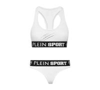 White lingerie set with logo - female - Plein Sport - Training - White - S - Sport S