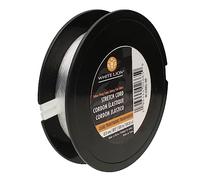White Lion Stretch Cord - Very Strong, Consistency in Cord, Keeps Form, Perfect for Beading and Jewelry Making - Clear Color - .3mm Diameter - 100 Meter (328 Foot) Spool