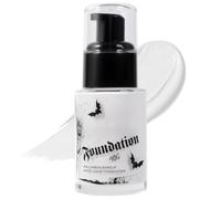 White Liquid Foundation Full Cover Smooth Dinky Colour Cosmetics | Liquid Foundation Makeup for Halloween Stage Film Cosplay Carnival Festival Party Masquerade Photo Props Women Men