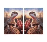 White Lizard Passport Holder Passport Wallet PU Leather Passports Protective Cover Slim Travel Accessories