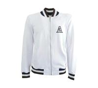 White Long Sleeve Zip Jumper - male - Aquascutum - Zip-throughs - White - 2XL - Sweatshirts & Hoodies 2XL