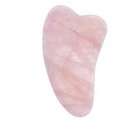 White Lotus Beauty Ltd Genuine Crystal Gua Sha Chemical-Free Rose Quartz in Pink White Lotus Beauty Ltd Pink