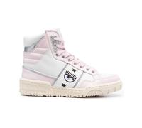 White Low Top Trainers Light Pink- female- Chiara Ferragni Collection- Sneakers- White- 4 UK- Shoes 4 UK