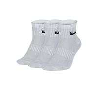 (White, M) Nike Mens Everyday Ankle Socks