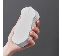 (white) Magic Sponge Children Bath Sponge Body Dead Skin Remover Exfoliating Massager Cleaning Shower Brush Exfoliante