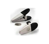 White Magnetic Clip for Fridge, Whiteboard, Noticeboard, Filing Cabinet, Warehouse, Office or Home - Pack of 20
