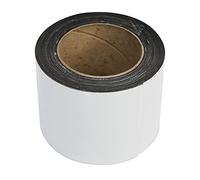 White Magnetic Racking Tape 10m x 90mm - Wipeable Label Strip for Shelving, Warehouse & Inventory, Flexible, Cut-to-Size, Reusable