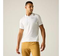 White male L Regatta Men's Remex II Jersey Polo Shirt White, Size: L