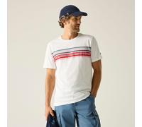 White male L Regatta Men's Rendro T-Shirt White, Size: L