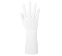White Male Right Hand Mannequin Jewelry Display Holder for Rings
