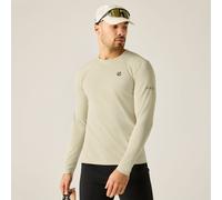 White male XXXL Dare 2b Men's Ventura Grid Crew Neck Top White, Size: XXXL