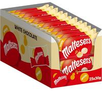 White Maltesers, White Chocolate & Honeycomb, Chocolate Treats, 25x30g Bag