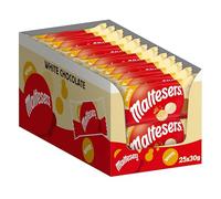 White Maltesers, White Chocolate & Honeycomb, Chocolate Treats, 25x30g Bag