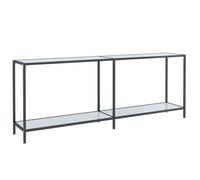 (white marble, 200 x 35 x 75.5 cm) vidaXL Console Table Tempered Glass Hall Side Table Multi Colours Multi Sizes