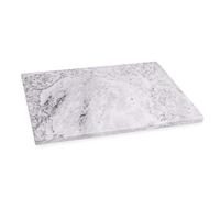 White Marble Chopping Board | Worktop Saver | Suitable for Meat, Fish & Vegetables | Large Chopping Boards | Hard Wearing | M&W