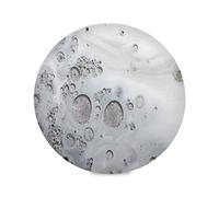 White Marble Mineral Crystal Round Placemats Table Circle Mats Place for Dining Kitchen Heat Resistance Mat