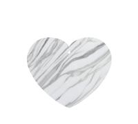 White Marble Pattern Car Air Fresheners 6 Pcs Heart Shape Hanging Aromatherapy Tablets Scented Fresheners For Bedroom Bathroom